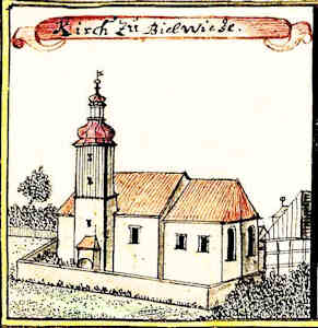 Kirch zu Bielwiese - Koci, widok oglny
